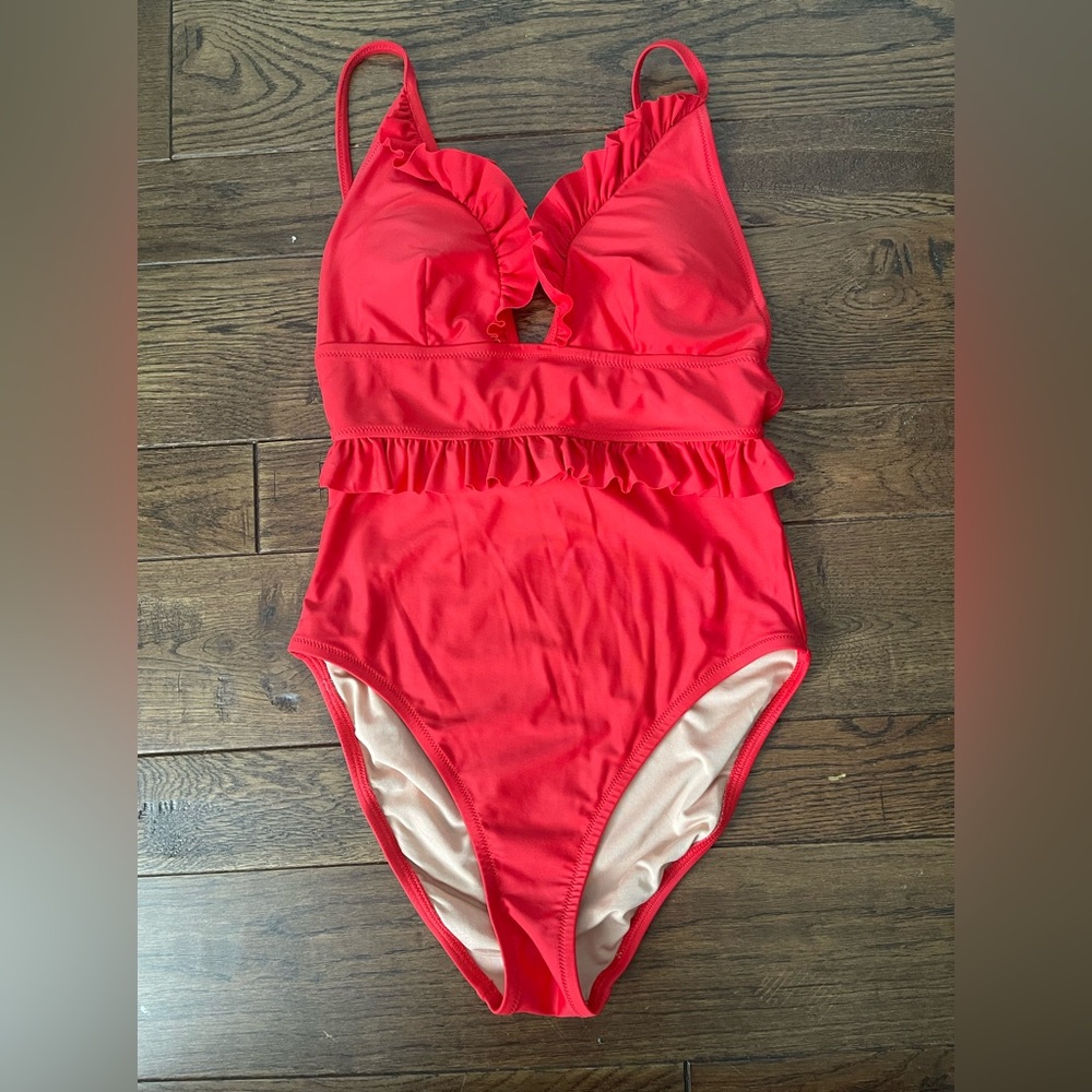 JCrew one piece swimsuit.